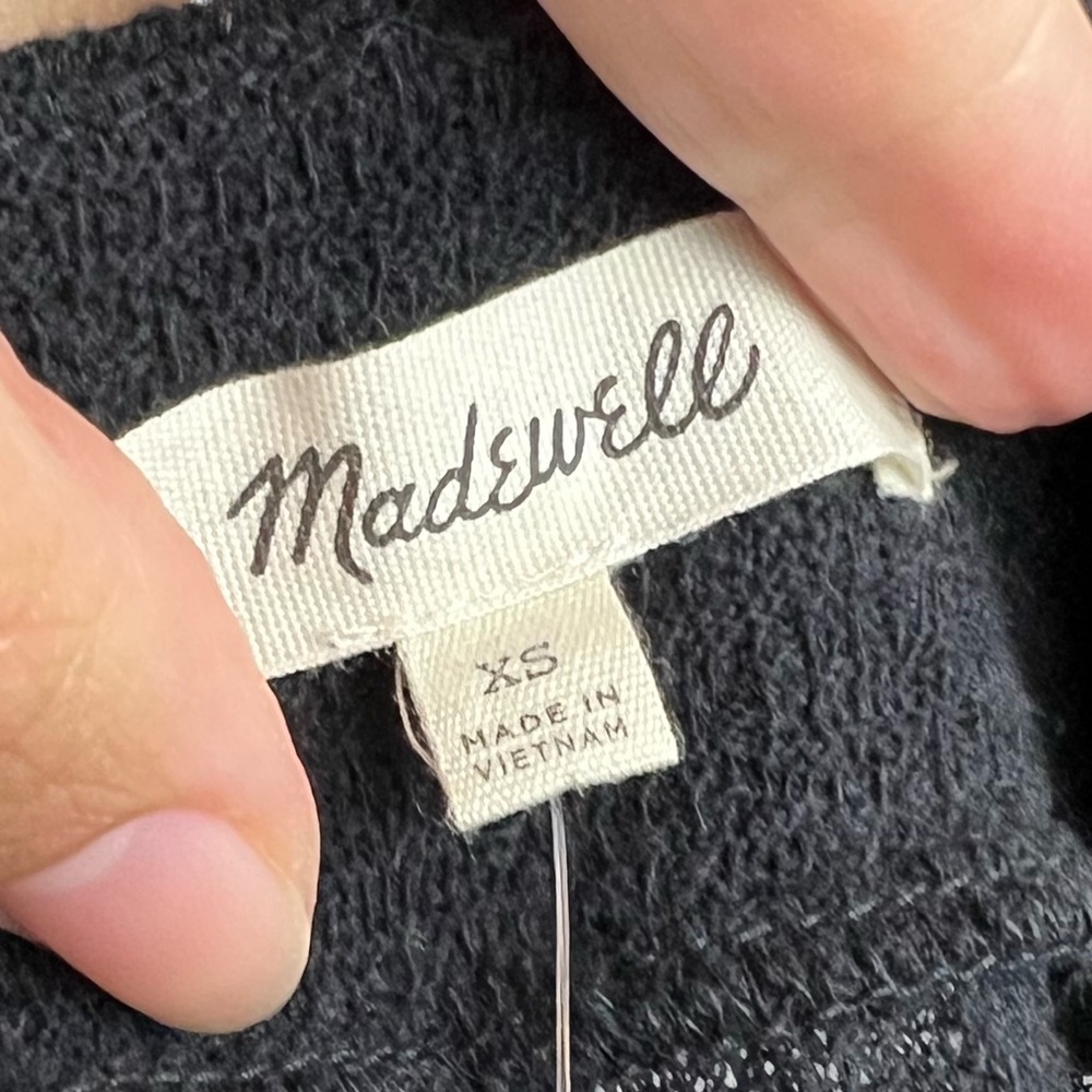 Madewell | Side-Button Drawstring Romper - Picture 7 of 7